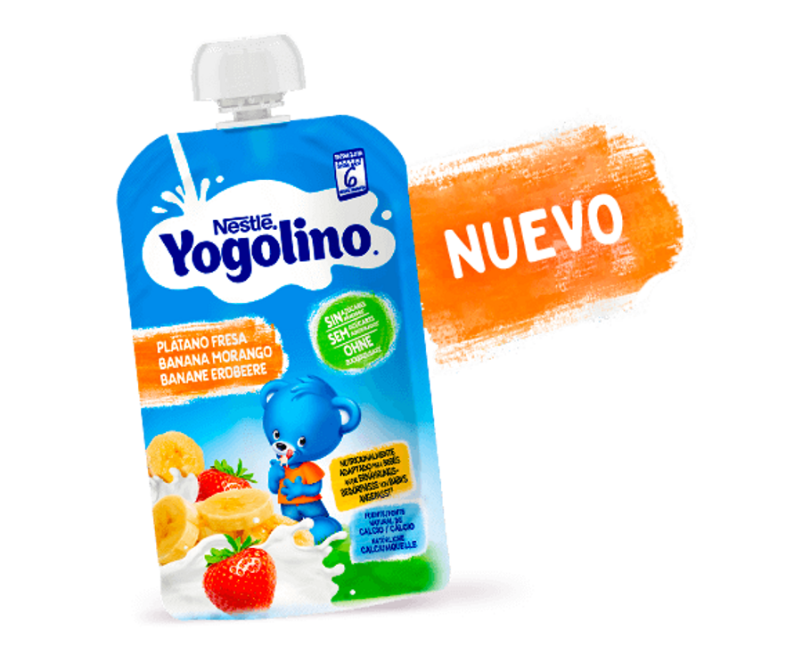 YOGOLINO PLÁTANO FRESA 