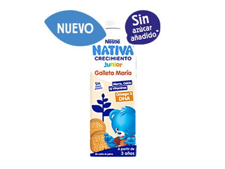 Nativa Creciminento junior Galleta María