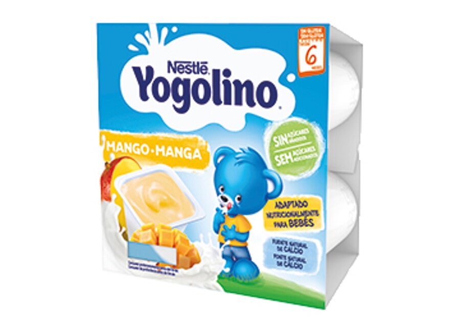 Yogolino Mango sin azúcares añadidos Yogolino Mango sin azúcares añadidos