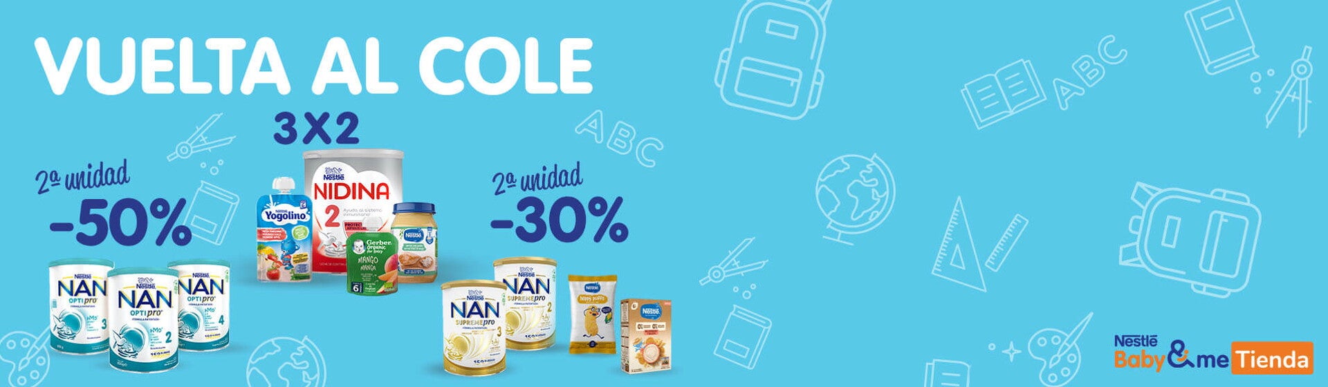Vuelta al cole con Nestlé Baby & me tienda