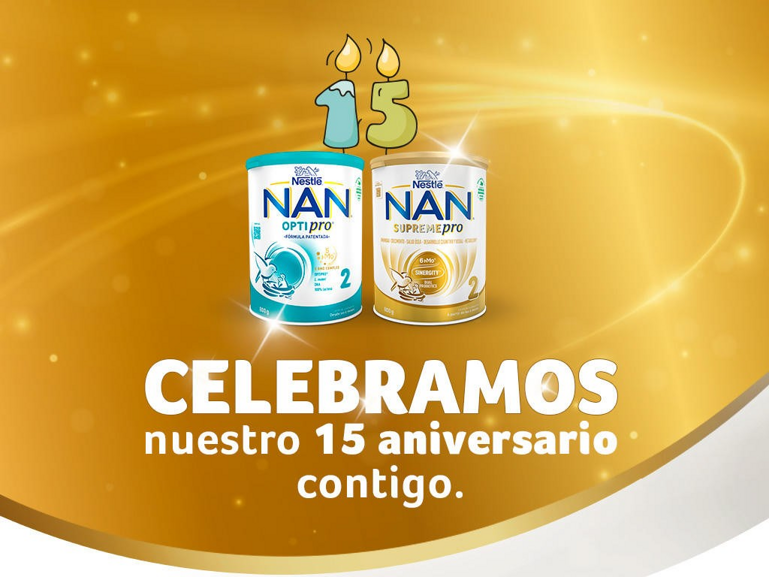 NAN Celebramos nuestro 15 aniversario contigo
