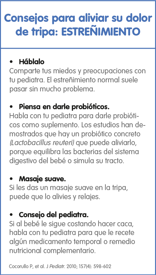 Estreñimiento en bebés