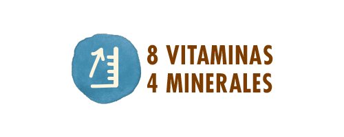 8 VITAMINAS 4 MINERALES
