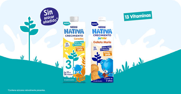 Nativa Creciminento Cereales y Galleta María
