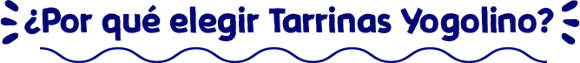 Por qué elegir Tarrinas Yogolino?