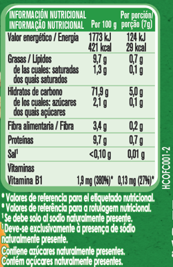 información nutricional  información nutricional
