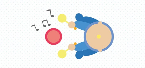 Música ruido  y ritmo para el pequeño