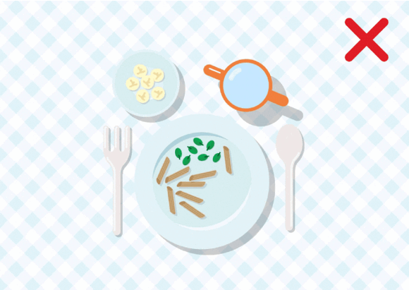 Error no incluir proteínas en las comidas Error no incluir proteínas en las comidas