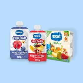 NESTLÉ Bolsitas y tarrinas de fruta