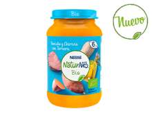 Puré de ternera para bebés Nestlé Naturnes BIO