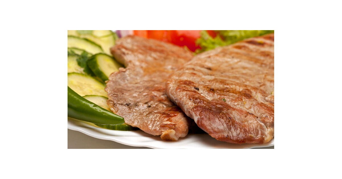 Lonchas de ternera con verduras tiernas