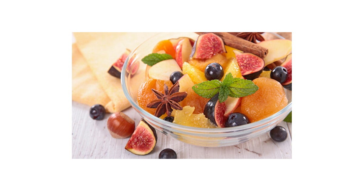 Macedonia de frutas con especias
