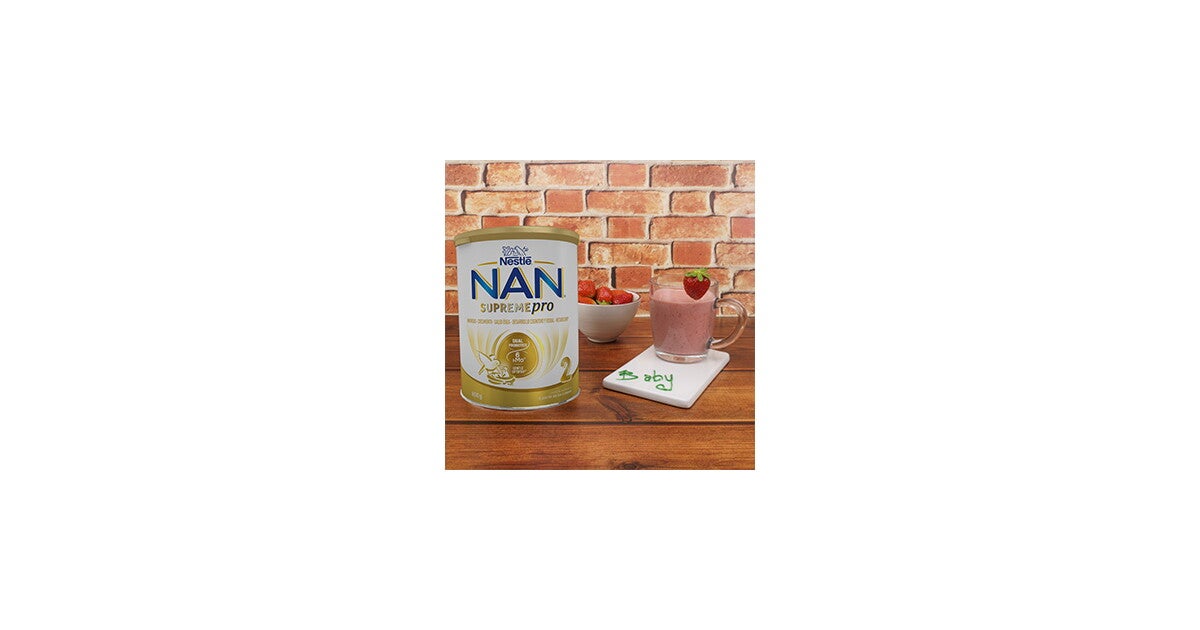 Batido de aguacate con fresa