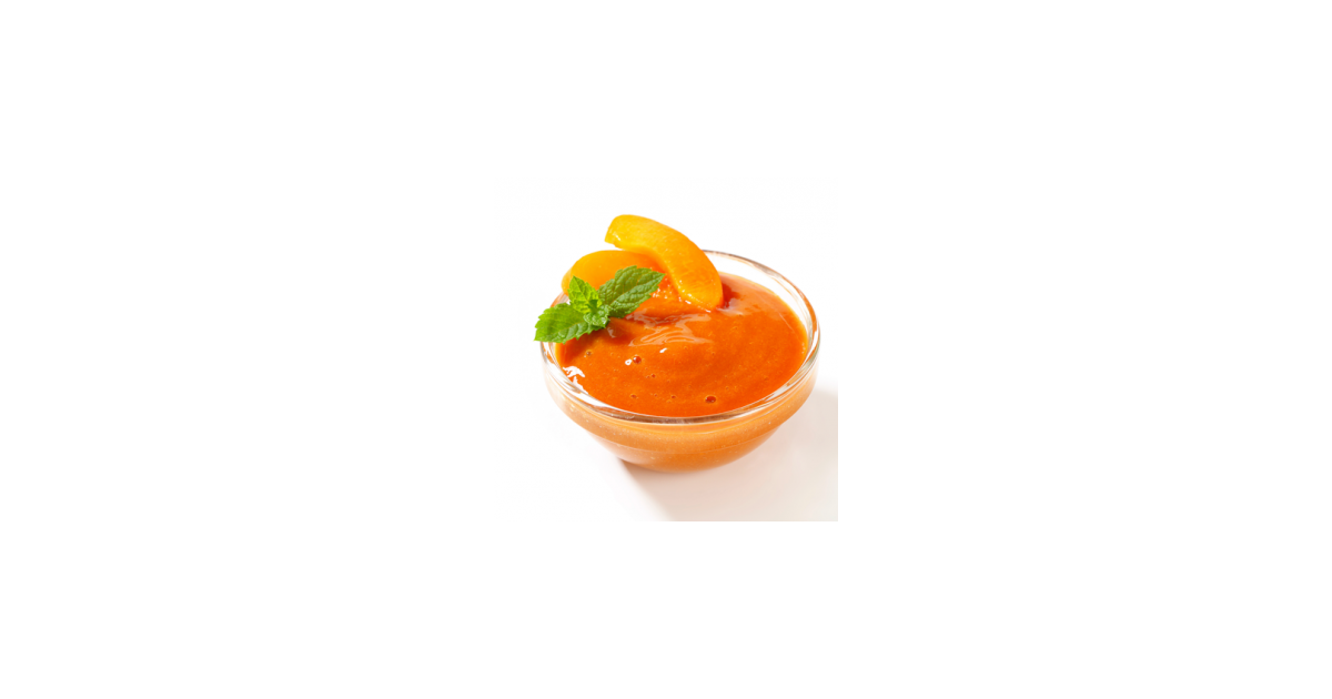 Crema de melocotón y albaricoque