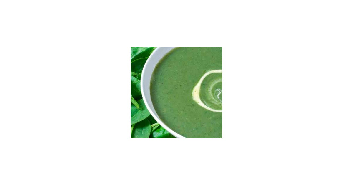 Crema de espinacas con patatas