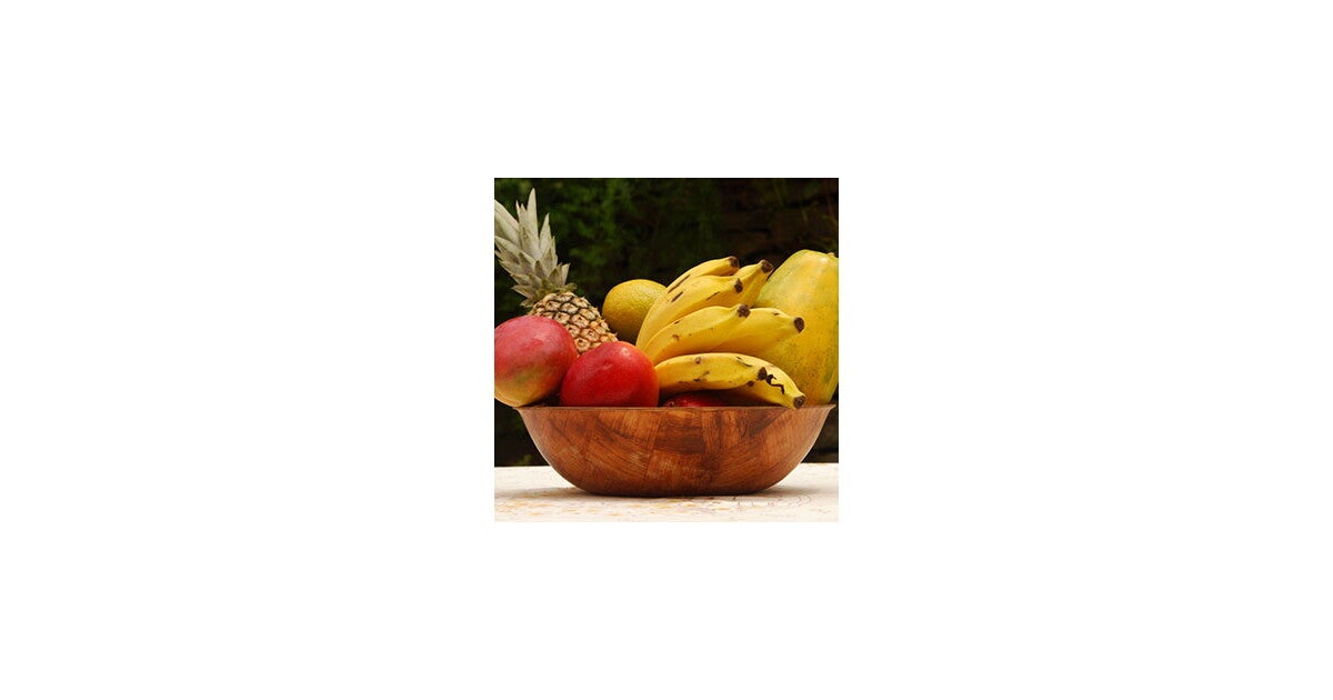 Papillotes de fruta con salsa de especias