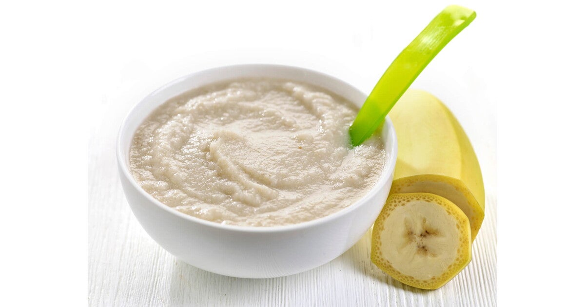 Crema de plátano