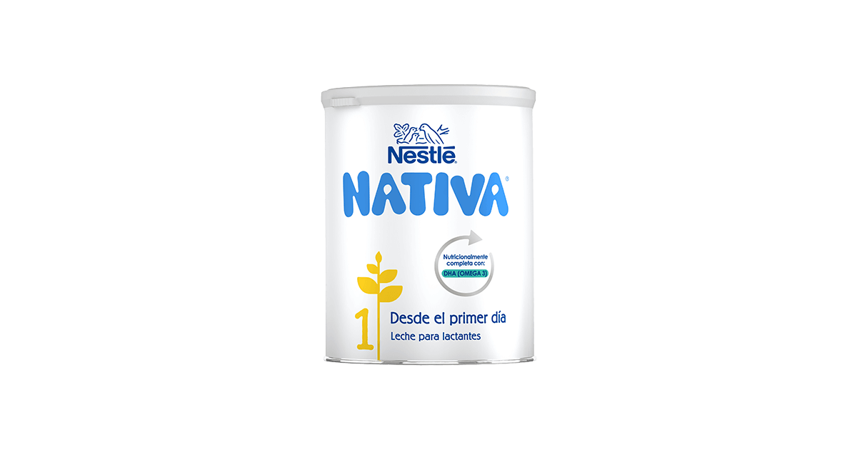Nestle Leche Para Lactantes Nativa 1 Leche líquida sin aceite de palma  lista para tomar a partir del primer día 500 ml
