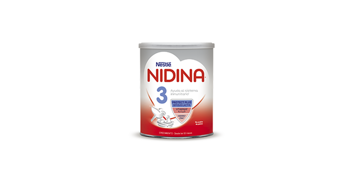 Leche infantil en polvo Nidina 1 Nestlé 800g