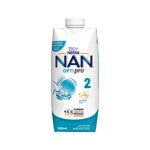 NAN OPTIPRO® 2 Leche líquida de continuación a partir de 6 meses