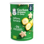 Snacks ecológicos GERBER Puffs de Trigo con Plátano
