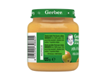 Tarrito de puré de frutas orgánico para bebés GERBER Pera Plátano