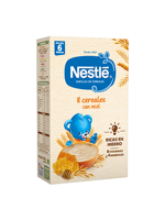 Papilla Nestlé 8 Cereales con Miel