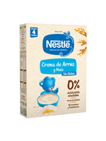 Papilla Nestlé Crema Maíz y Arroz Sin Gluten