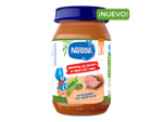 Tarrito de puré NESTLÉ Guisantes con Ternera 